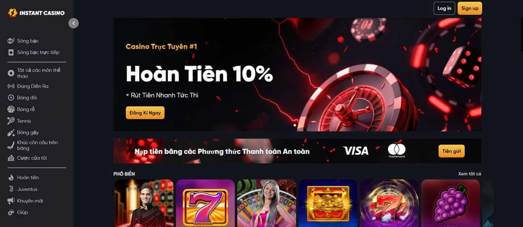 Instant casino